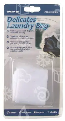 sáček polyesterový na jemné prádlo, 100% polyester, 40 x 50 cm